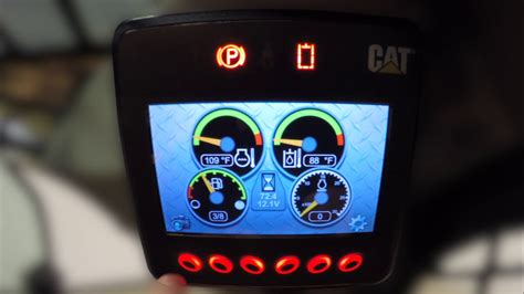 skid steer cat pantalla reloj de arena|Advanced Display on the Cat® D Series Skid Steer, Multi.